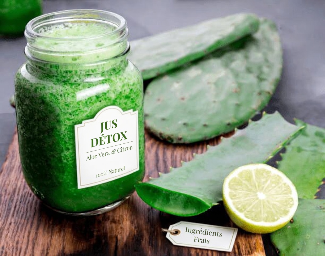 Boisson citron + nopal : la façon naturelle de combattre les ballonnements, de soutenir vos reins et d’affiner votre taille (en toute sécurité)