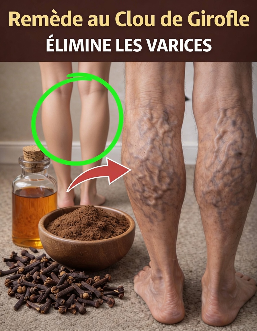 Adieu les varices ? Le remède maison à l’ail et au clou de girofle dont tout le monde parle