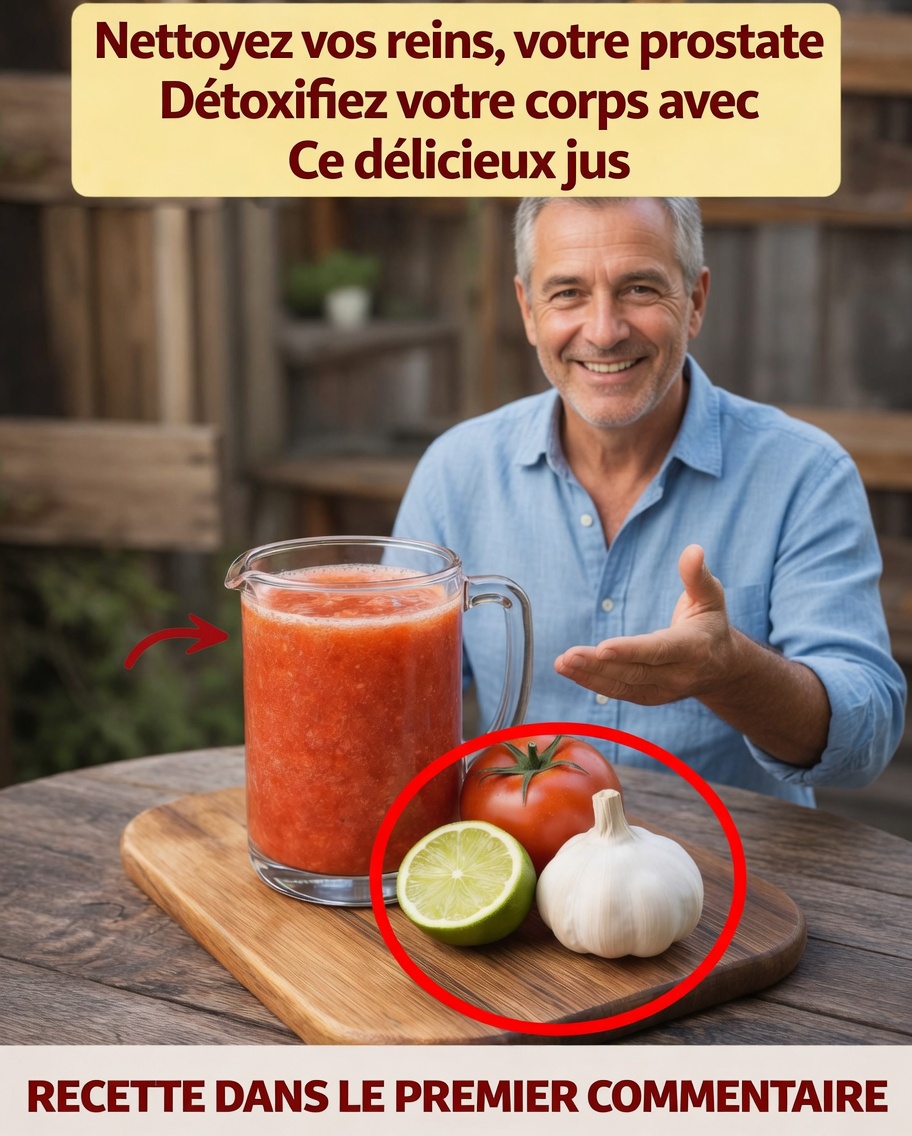 Nettoyez naturellement vos reins et votre prostate avec ce délicieux jus à 3 ingrédients