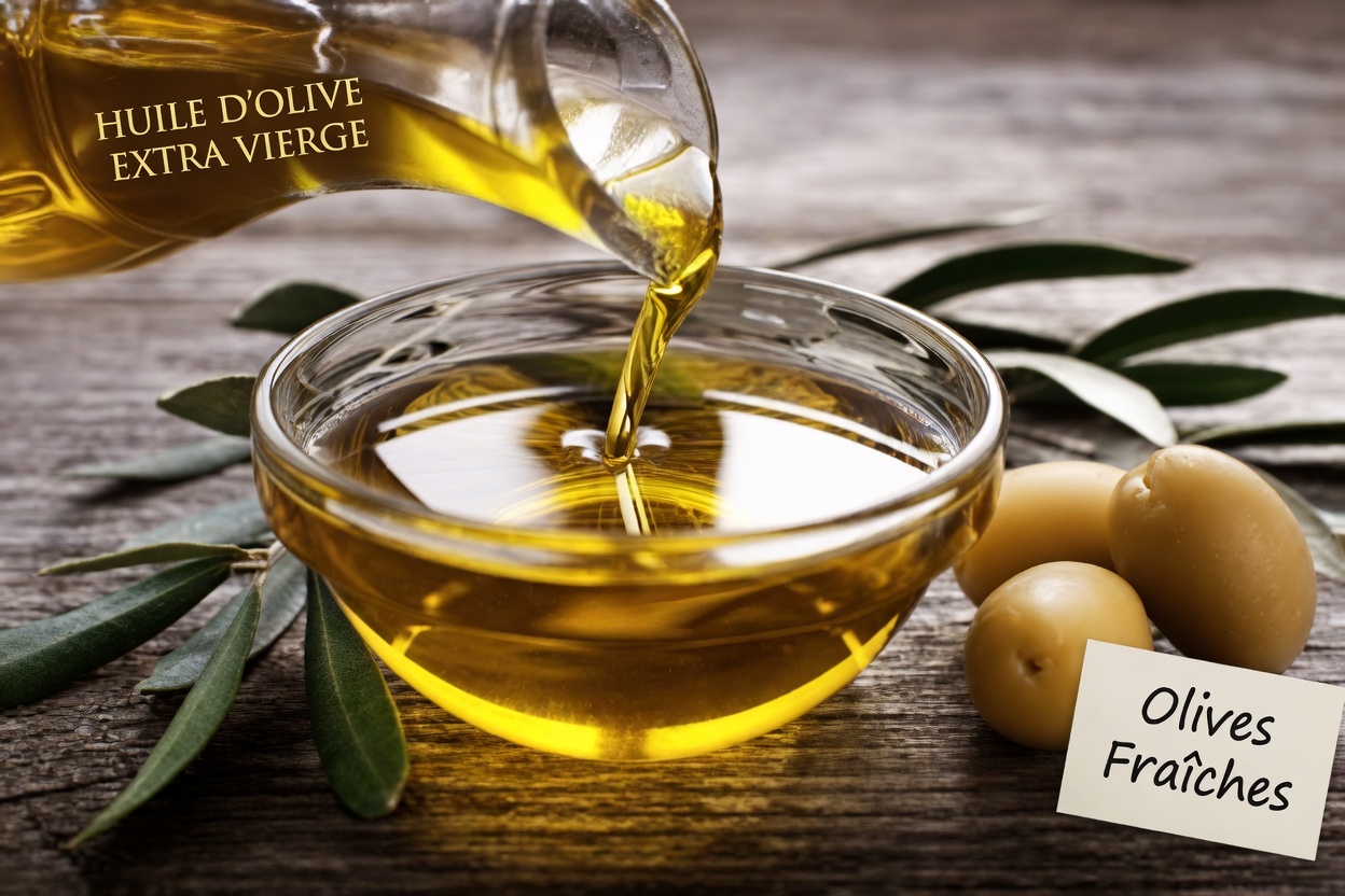 L’huile naturelle anti-inflammatoire puissante : huile d’olive extra vierge au curcuma et au gingembre