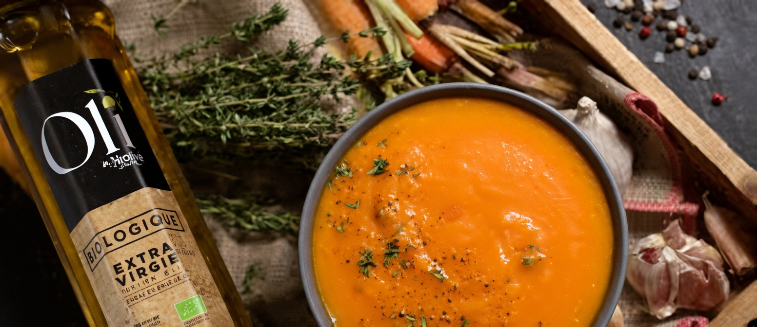 L’huile naturelle anti-inflammatoire puissante : huile d’olive extra vierge au curcuma et au gingembre