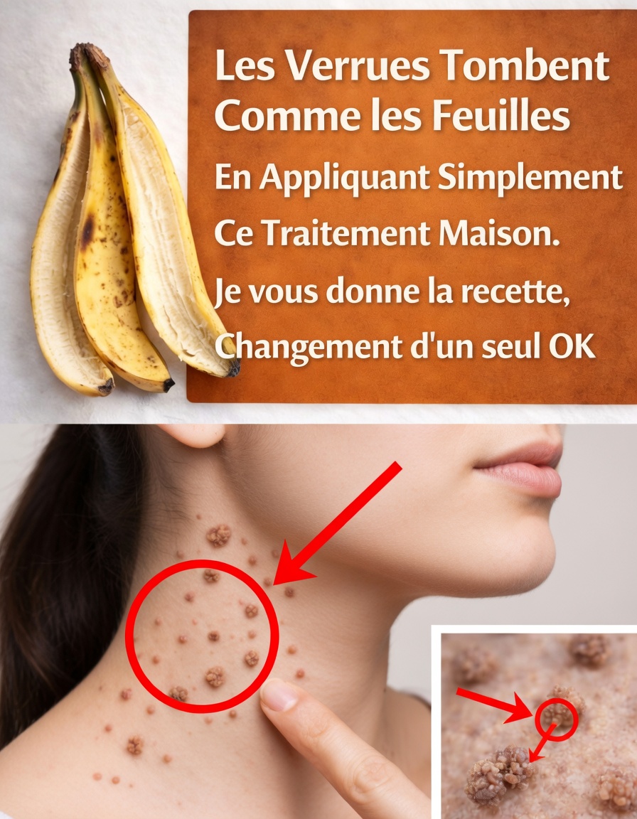 Les peaux de banane aident-elles vraiment à éliminer les verrues ? Explication d’un remède maison simple