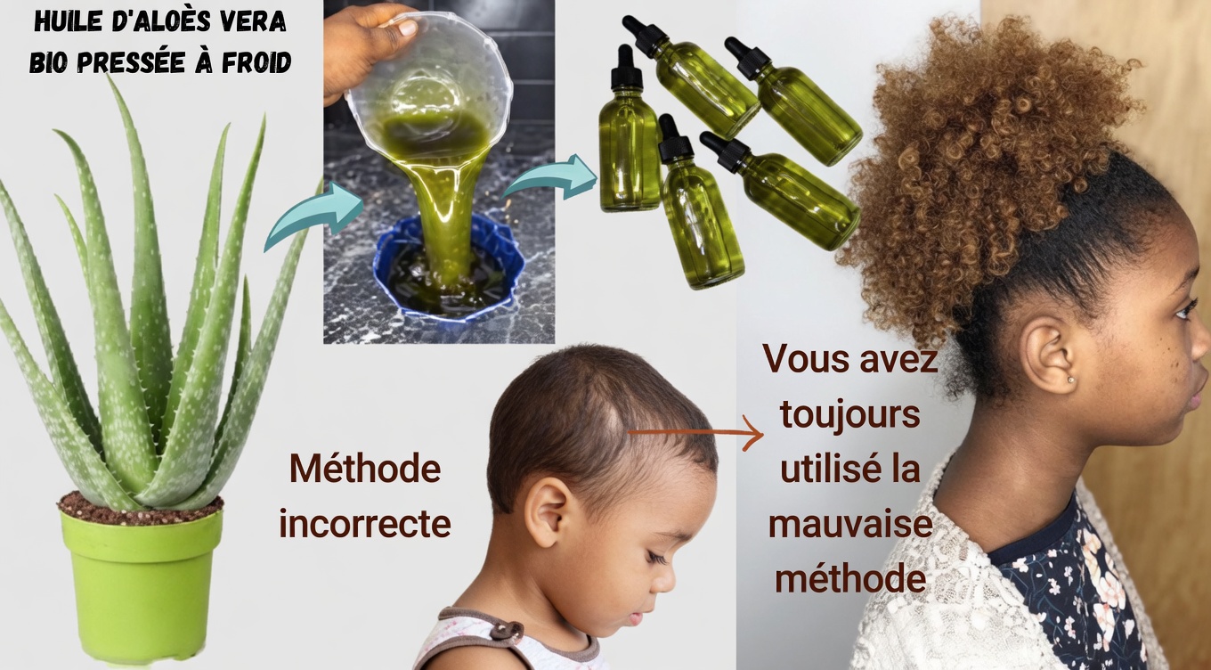 Comment fabriquer de l’huile d’aloe vera pour une pousse des cheveux plus rapide et pour réduire la chute des cheveux