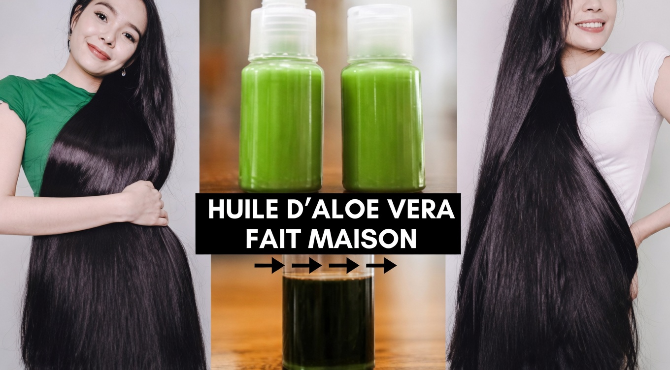 Comment fabriquer de l’huile d’aloe vera pour une pousse des cheveux plus rapide et pour réduire la chute des cheveux