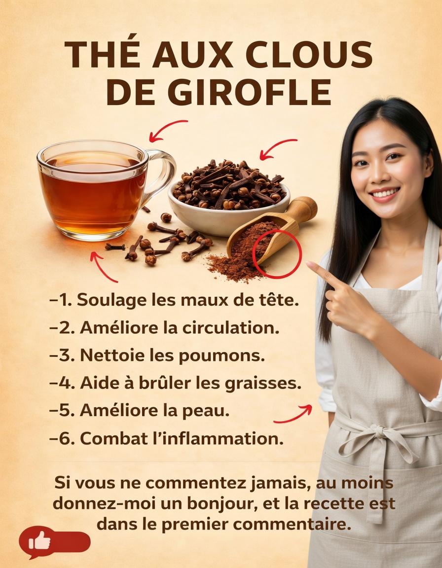 Bienfaits et utilisations du thé au clou de girofle et comment préparer cette boisson aux plantes apaisante et réchauffante à la maison