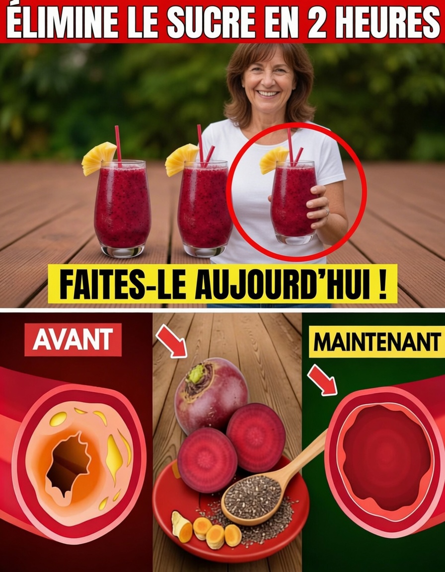Boisson naturelle n°1 pour éliminer le diabète et faire baisser rapidement le cholestérol | (Les médecins choqués)