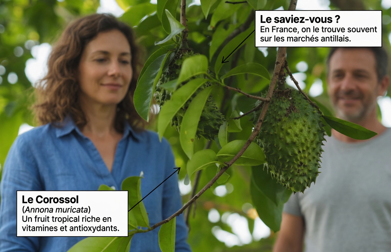 La feuille dont tout le monde parle : exploration des feuilles de corossol et de leur rôle potentiel dans le bien-être
