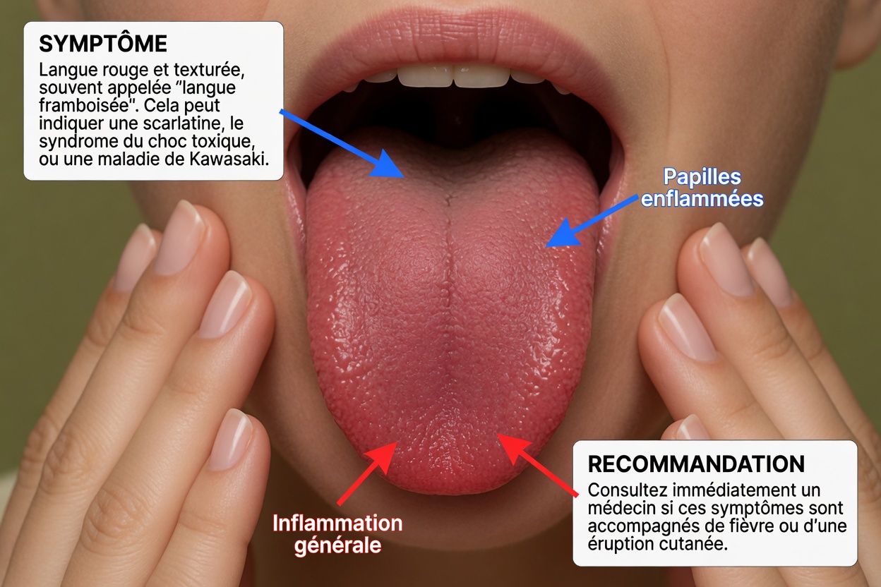 Si vous présentez ces quatre symptômes au niveau de la langue, ils pourraient indiquer des problèmes de santé sous-jacents