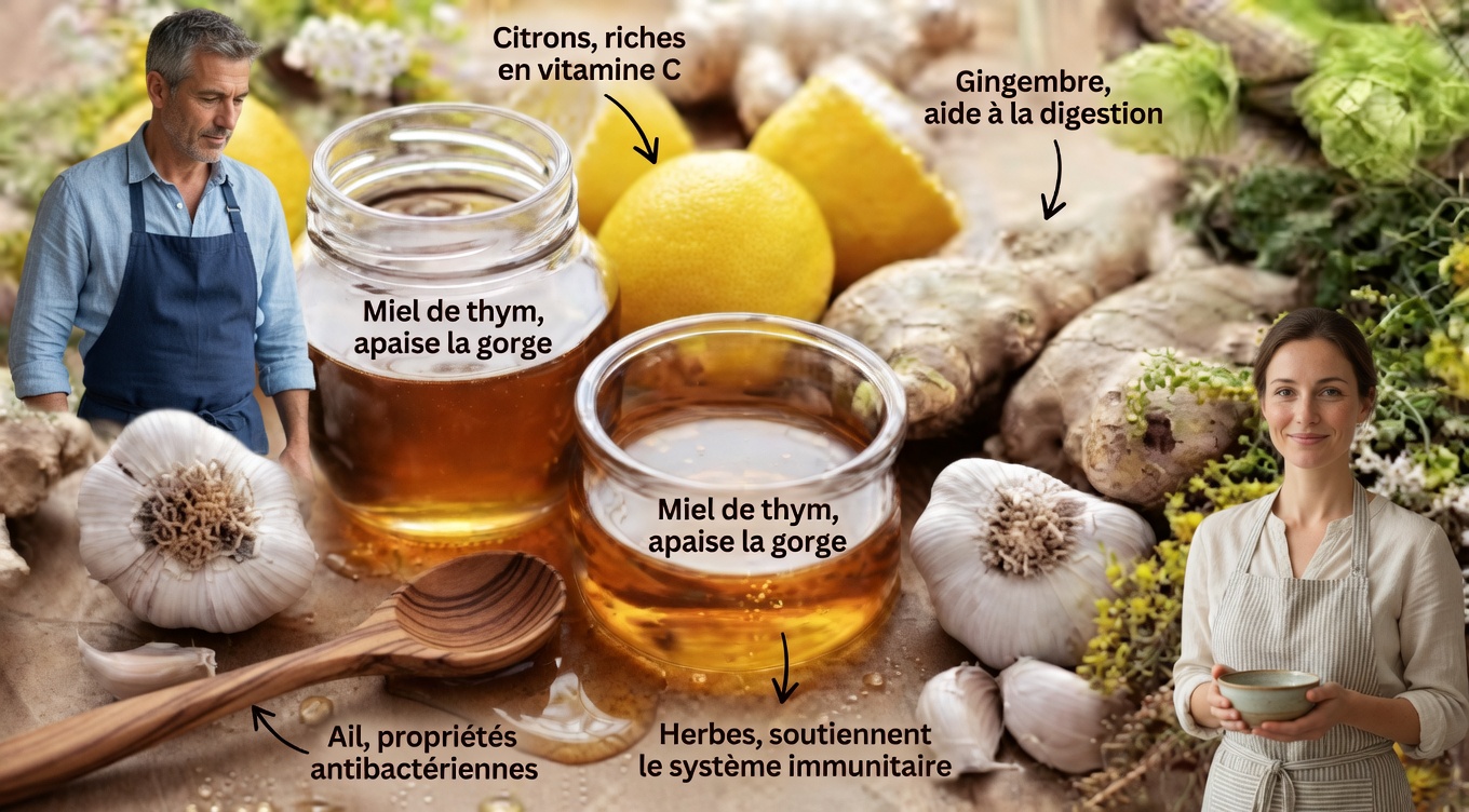 Mélange de gingembre, d’oignon, d’ail, de citron et de miel : votre simple rituel quotidien pour un confort et un équilibre au quotidien