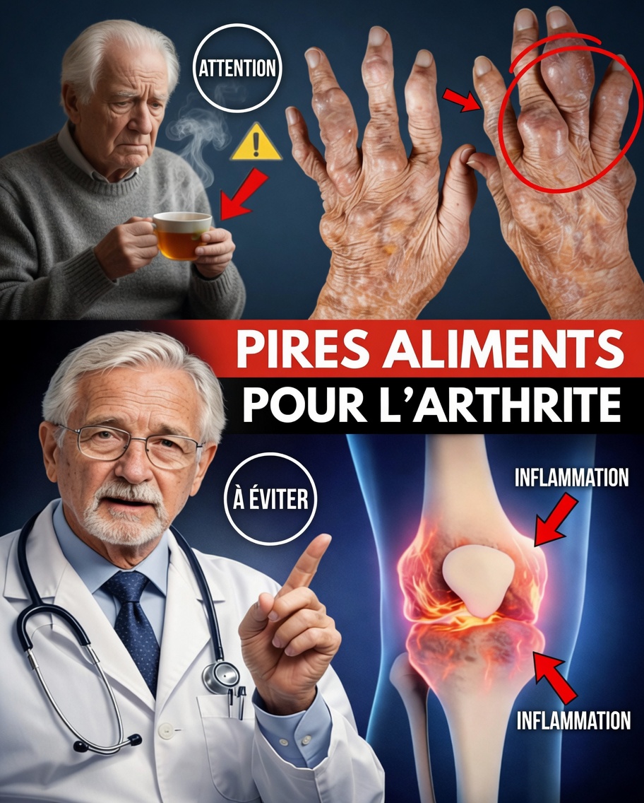 Les pires aliments pour l’arthrite qui pourraient aggraver silencieusement vos douleurs – et les alliés alcalins négligés qui pourraient aider