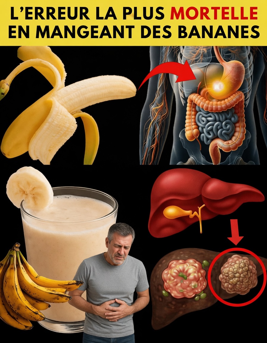 8 erreurs graves à éviter en mangeant des bananes après 40 ans, qui peuvent affecter votre énergie et votre digestion