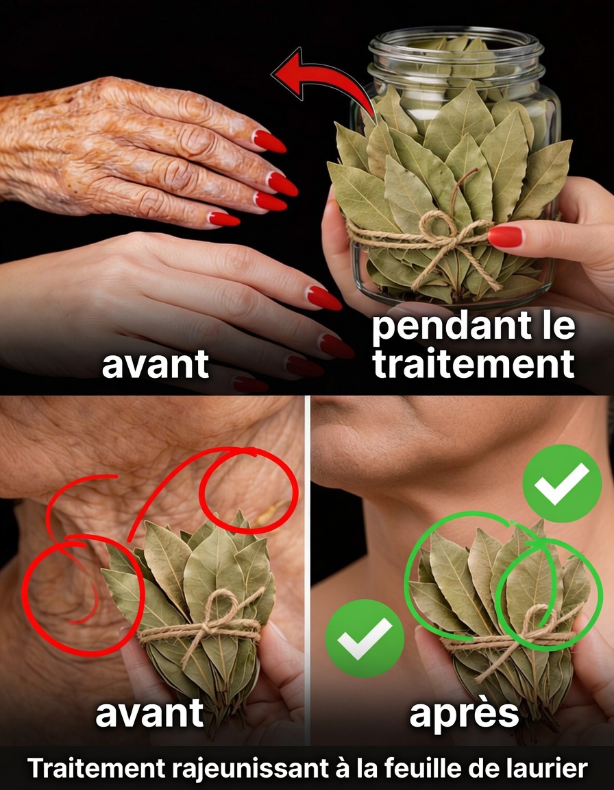 Feuille de laurier pour une peau plus lisse et d’apparence plus jeune : un remède incontournable de la cuisine que vous pouvez essayer facilement à la maison