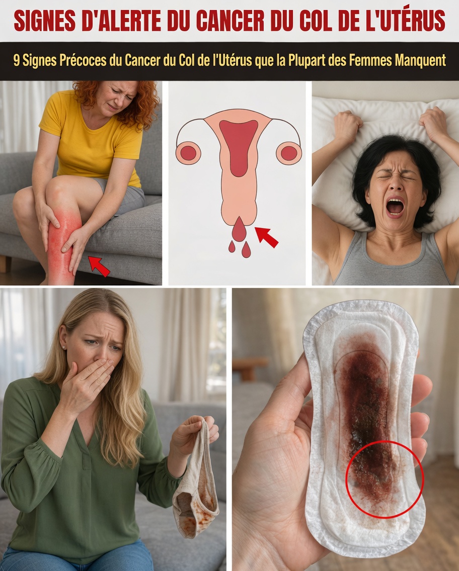 Les 9 signes avant-coureurs précoces du cancer du col de l’utérus que la plupart des femmes négligent au quotidien