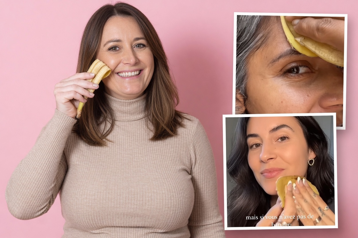 7 façons naturelles d’atténuer les ridules et de booster l’éclat de la peau avec des peaux de banane