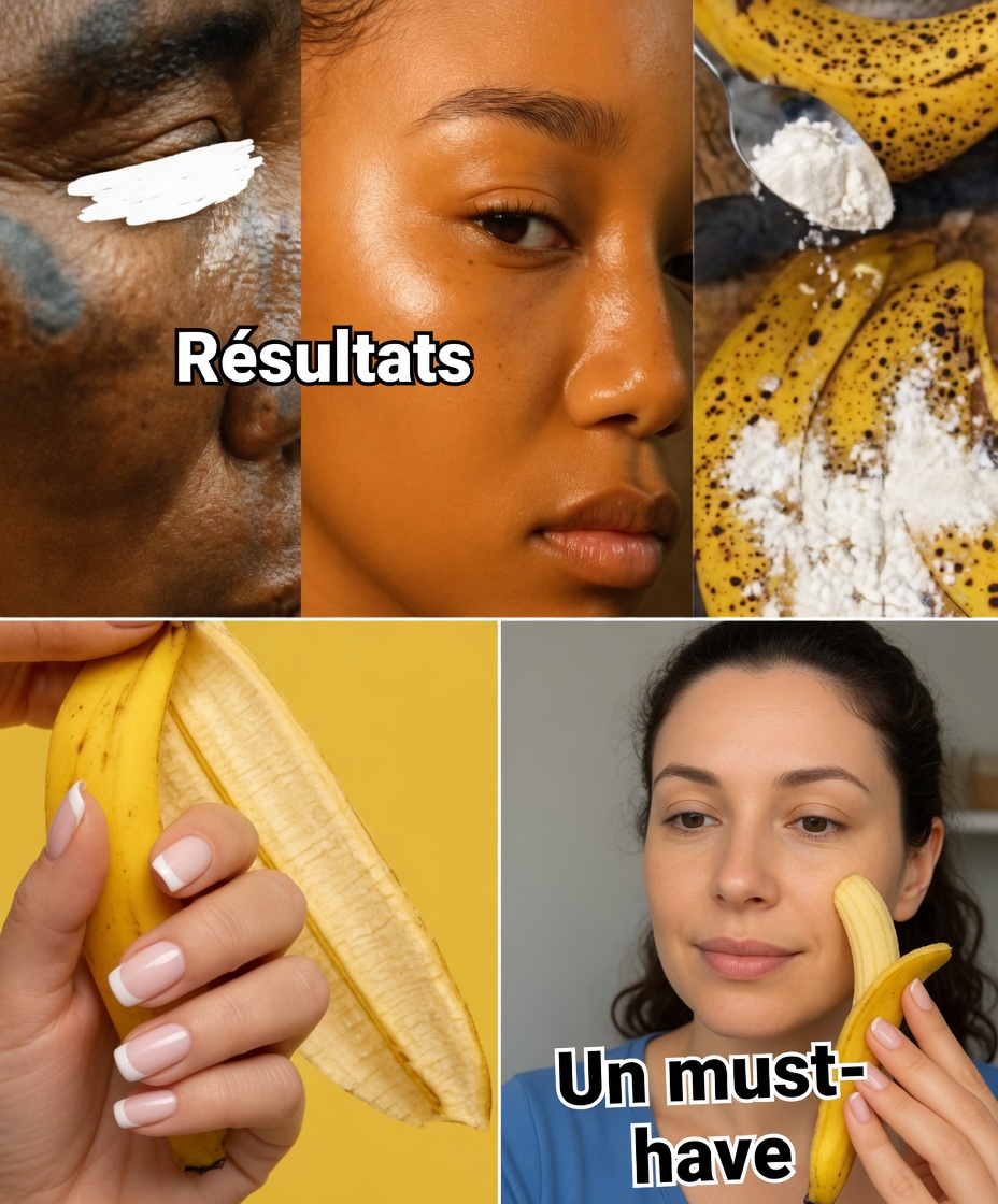 7 façons naturelles d’atténuer les ridules et de booster l’éclat de la peau avec des peaux de banane