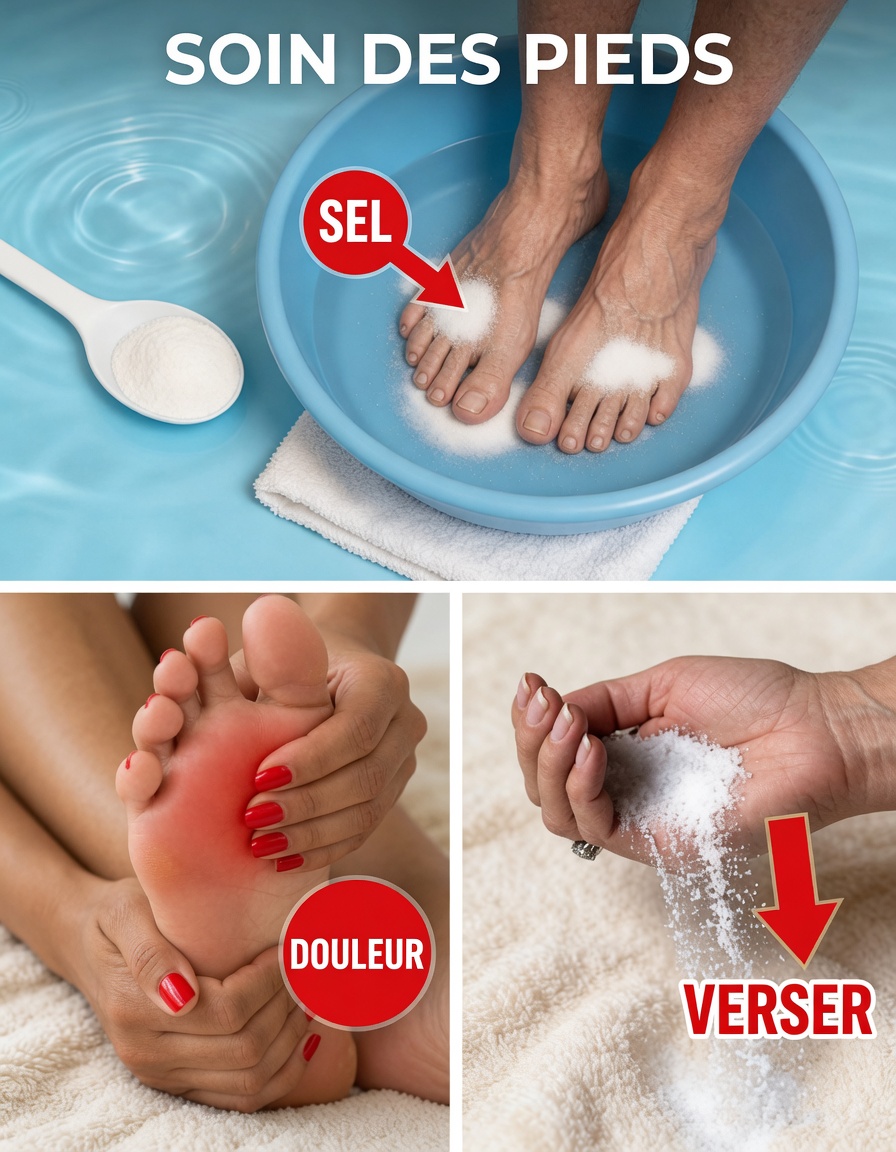 Découvrez un simple bain de pieds du soir qui pourrait aider à soulager les crampes, les picotements, la douleur et le gonflement des pieds