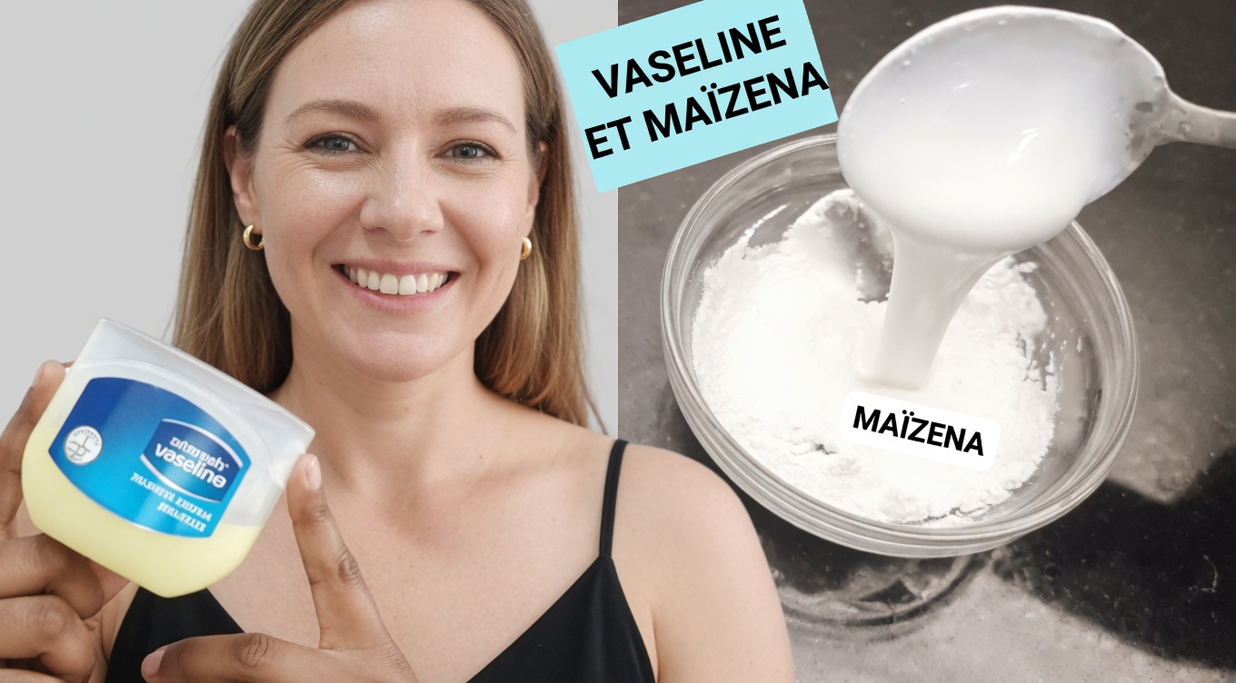 Explorer l’astuce beauté à base de Vaseline et de fécule de maïs pour une peau plus douce, plus lisse et plus éclatante