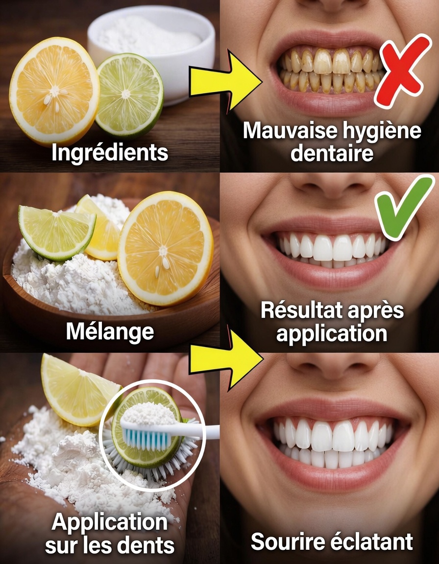 Blanchissez vos dents et rafraîchissez instantanément votre haleine grâce au pouvoir naturel du gingembre et du bicarbonate de soude