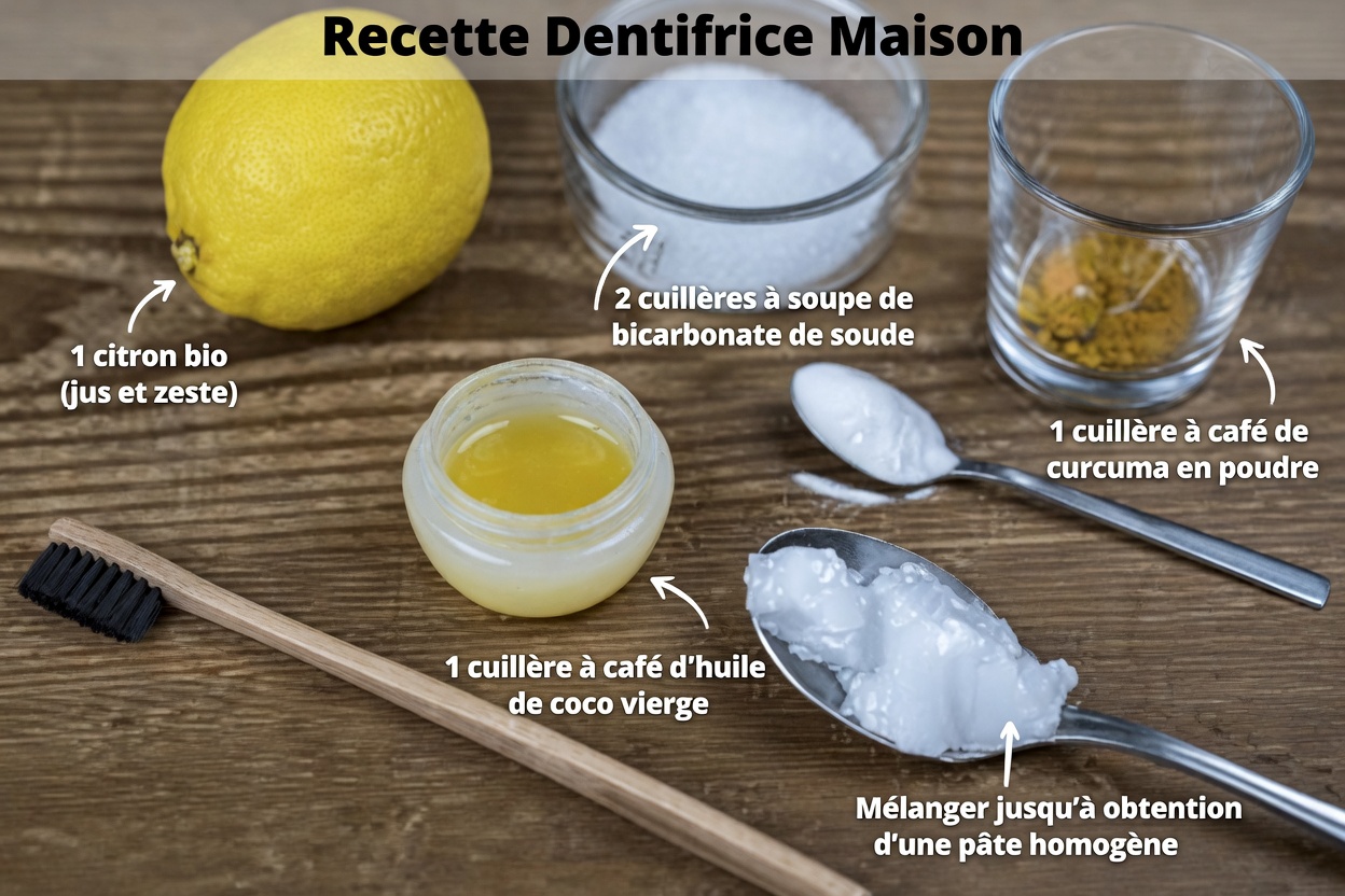 Blanchissez vos dents et rafraîchissez instantanément votre haleine grâce au pouvoir naturel du gingembre et du bicarbonate de soude