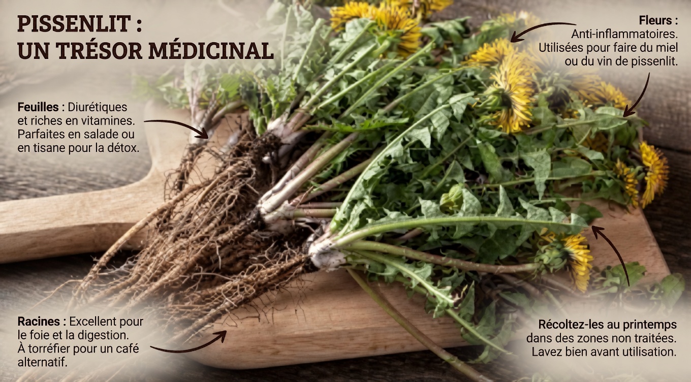 Racine de pissenlit : un booster naturel de santé qui pourrait aider l’organisme à lutter contre le cancer