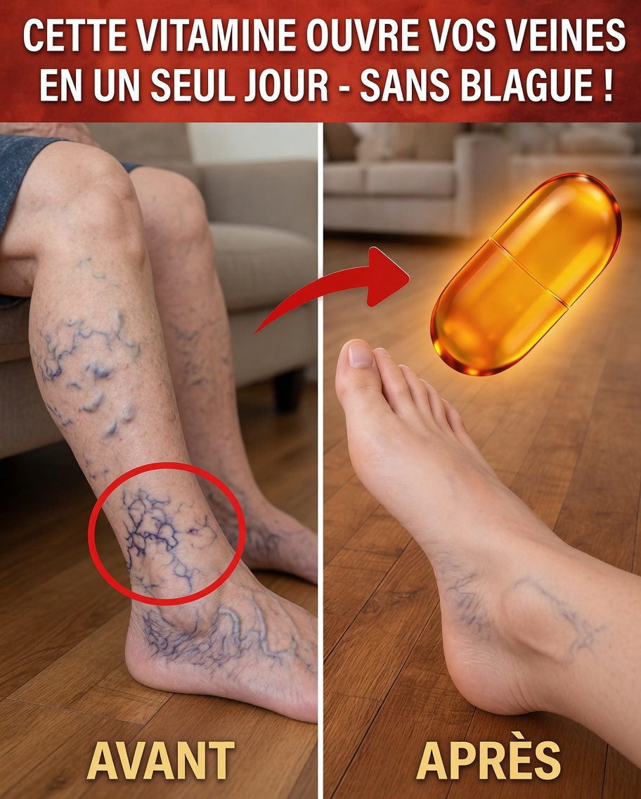 L’affirmation virale : une seule vitamine peut-elle vraiment « ouvrir » vos veines en une seule prise pour améliorer la circulation dans les jambes ?