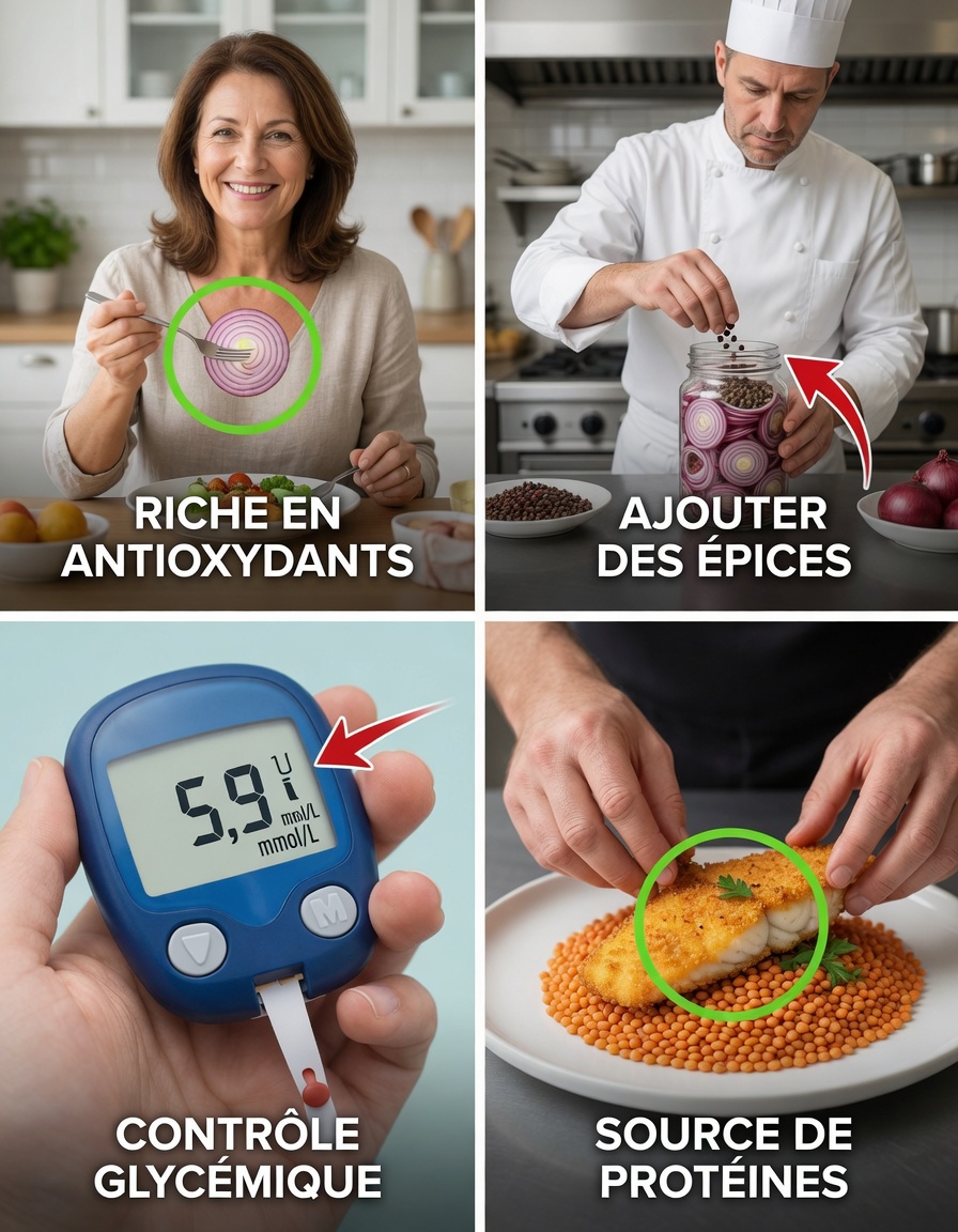 La recette d’oignons qui pourrait aider à réduire les risques de diabète, nettoyer les artères et protéger votre cœur