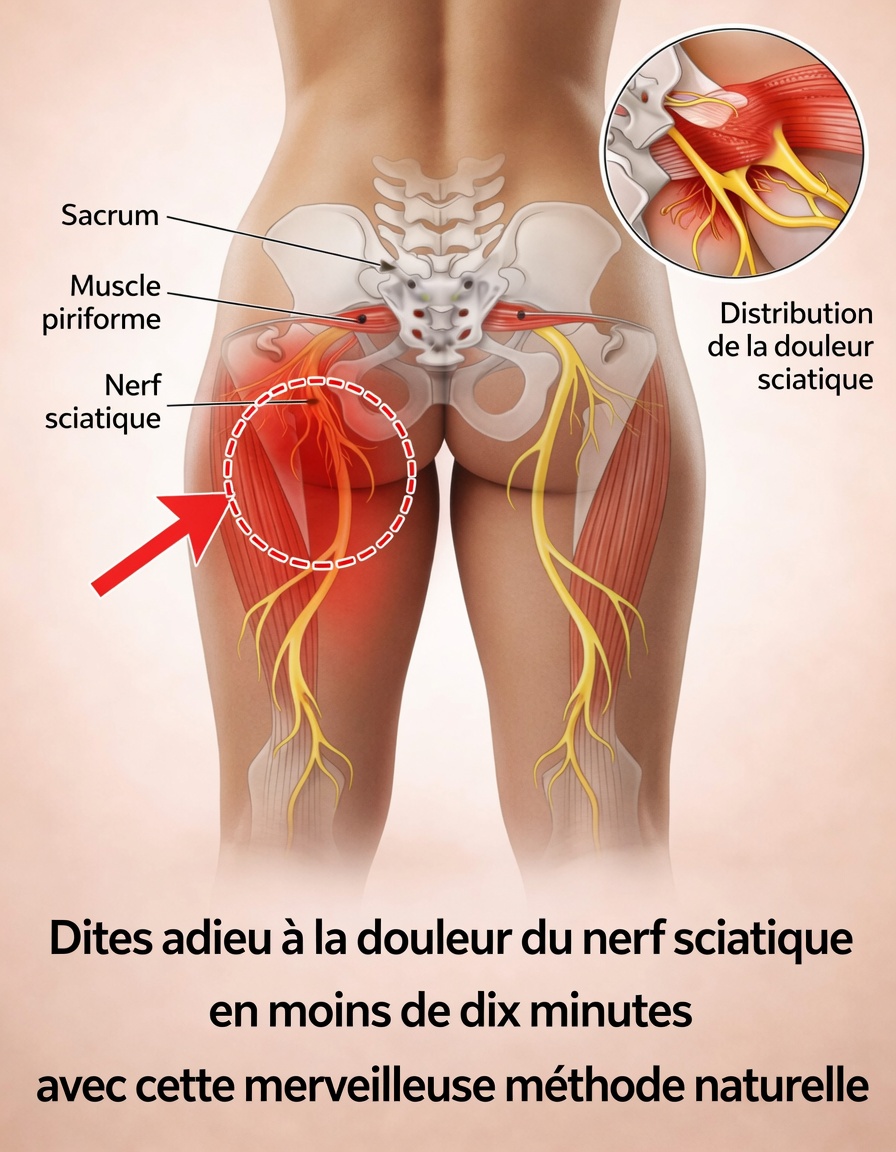 Soulagement rapide de la douleur sciatique : étirements simples à faire chez soi dès aujourd’hui