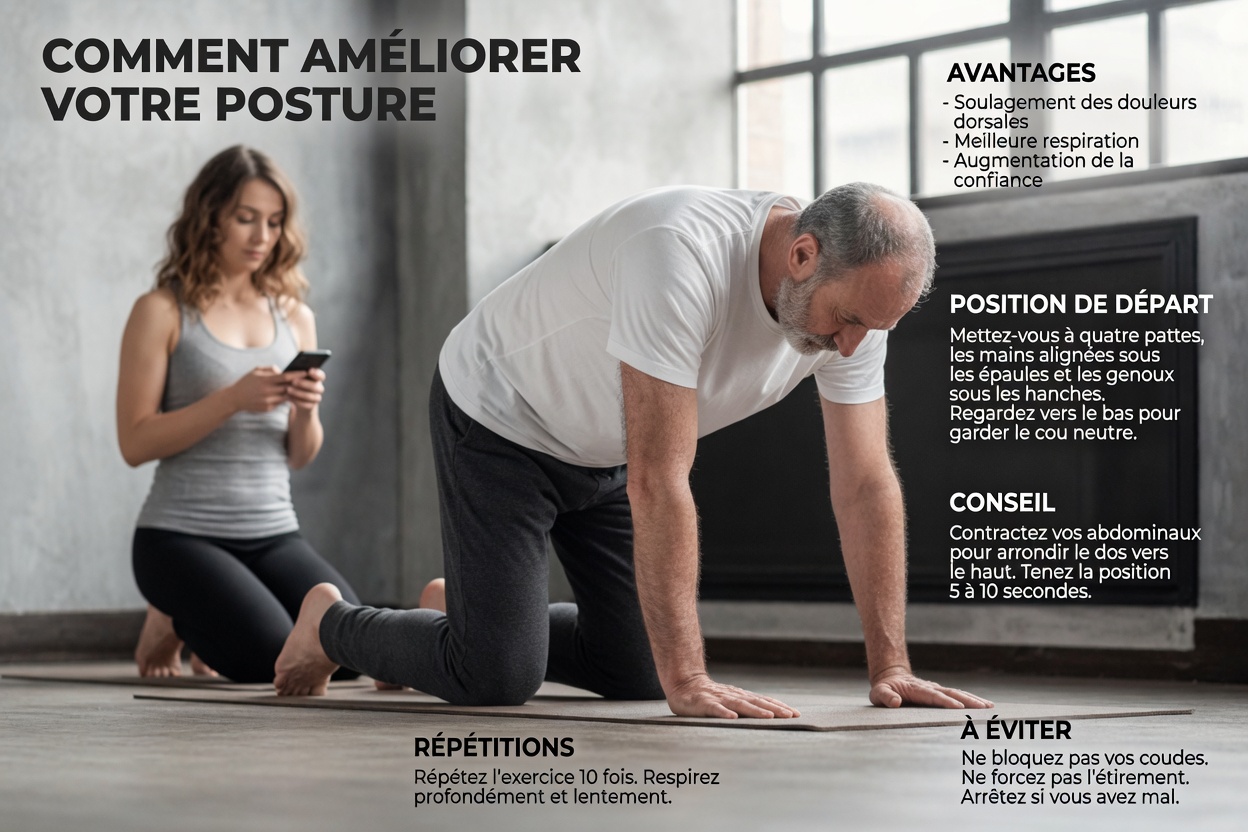 Soulagement rapide de la douleur sciatique : étirements simples à faire chez soi dès aujourd’hui