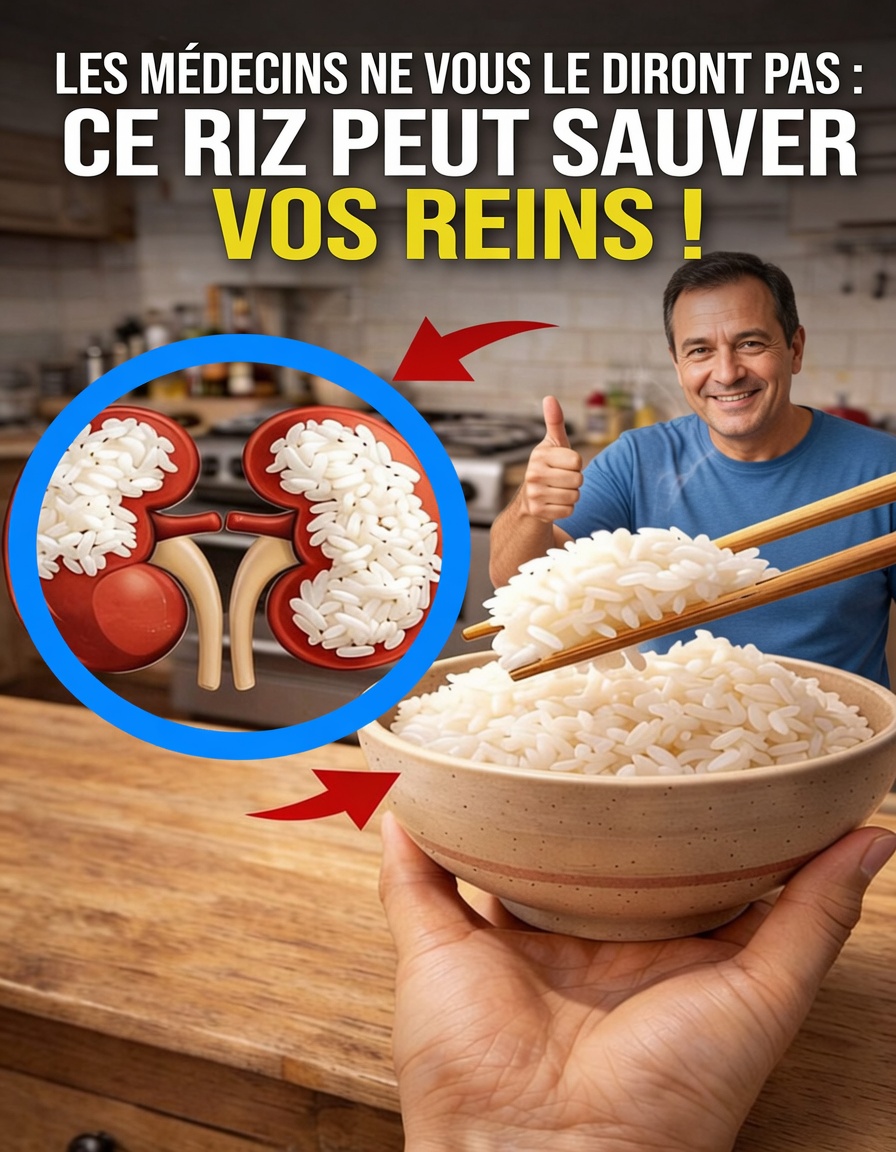 Top 3 des meilleures variétés de riz pour éliminer les toxines et soutenir naturellement la réparation des reins pendant votre repos