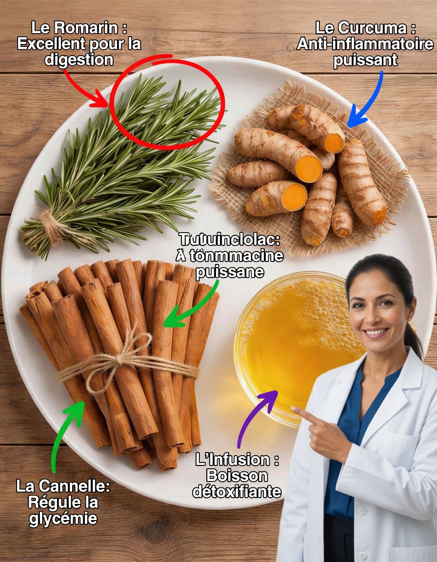 Thé aux aiguilles de pin, au curcuma et à la cannelle – une boisson naturelle pour soutenir l’équilibre d’une glycémie saine