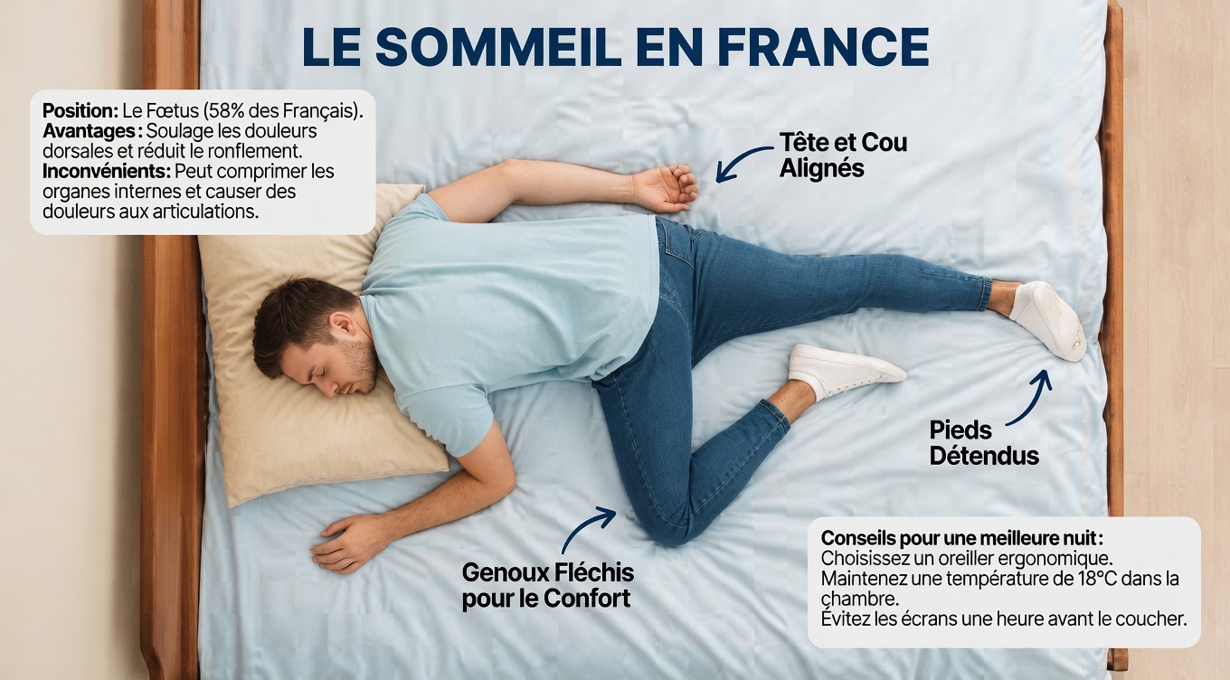 Dormir sur le ventre met-il votre santé en danger ? Découvrez des positions de sommeil plus sûres pour un meilleur repos