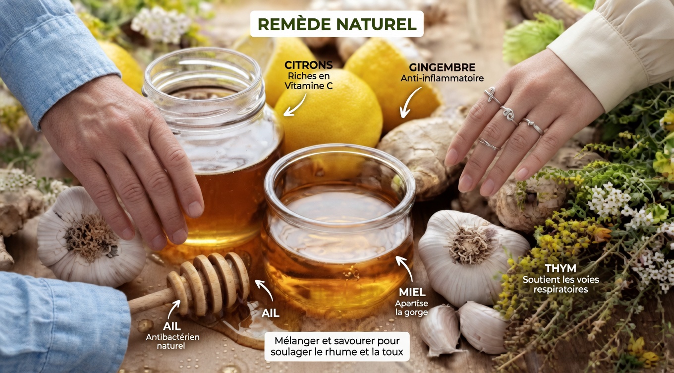 Mélangez des clous de girofle, de l’ail et du miel et vous me remercierez