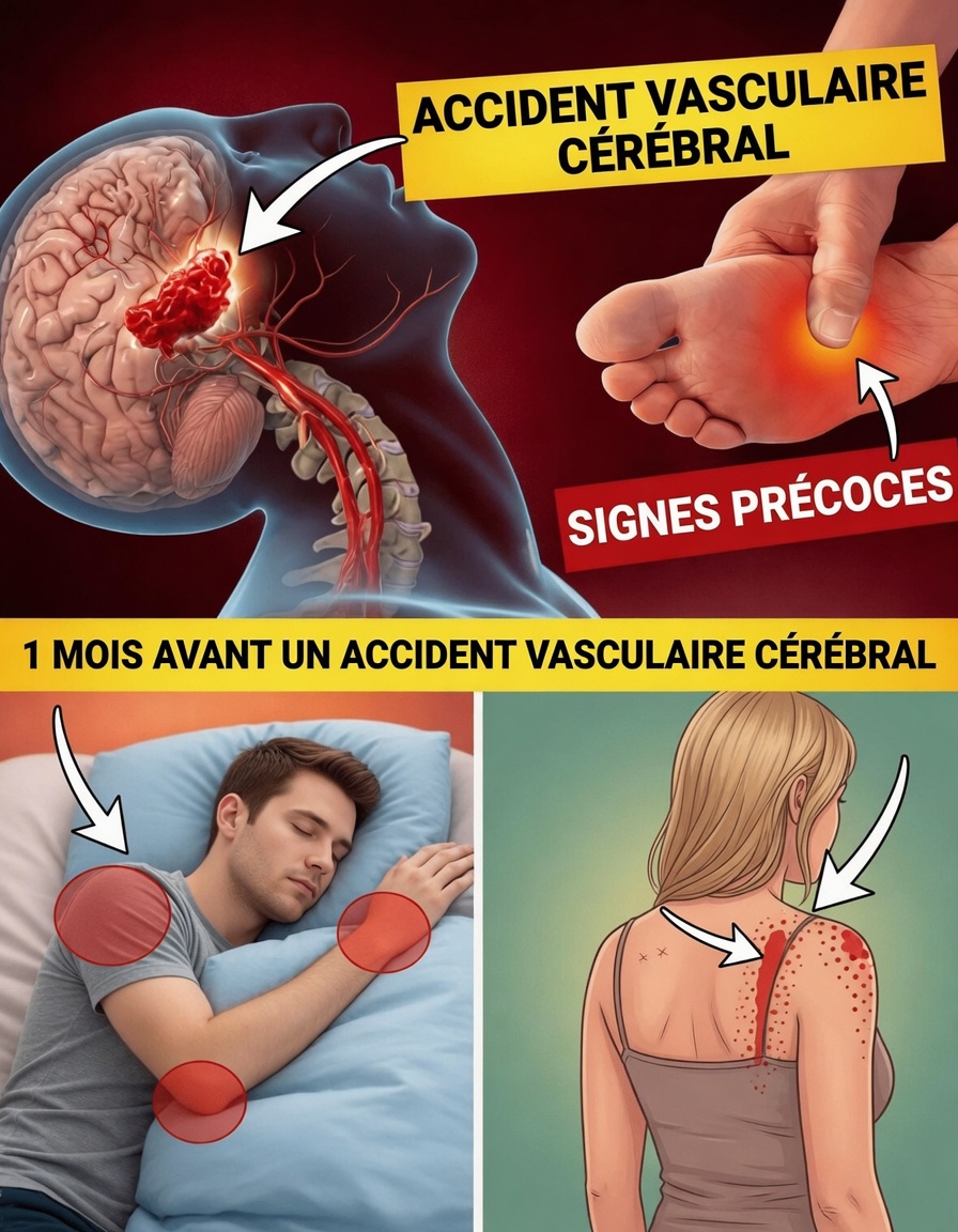 8 signes avant-coureurs d’un AVC pouvant apparaître un mois avant et 9 conseils pour le prévenir