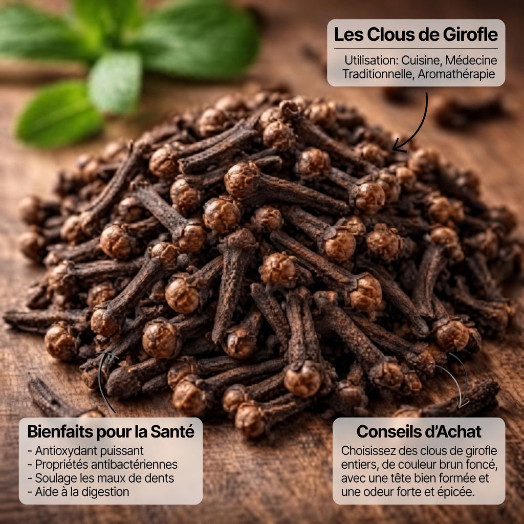 Découvrez les bienfaits doux et quotidiens de mâcher 1 à 2 clous de girofle : une habitude naturelle simple pour le bien-être au quotidien