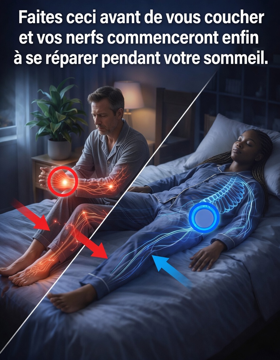 Faites cela avant de vous coucher et vos nerfs commenceront enfin à se réparer pendant votre sommeil