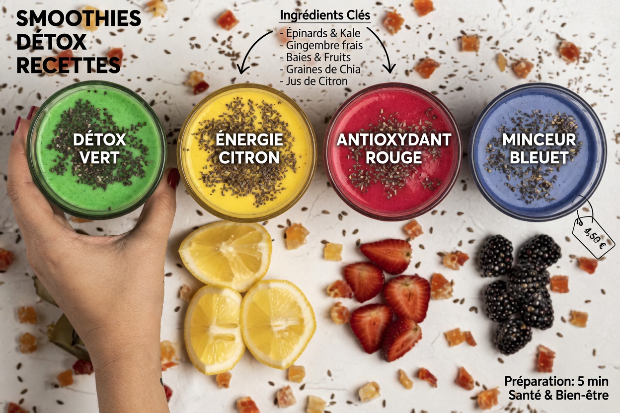 Top 5 des boissons pour améliorer la circulation des jambes et la circulation sanguine