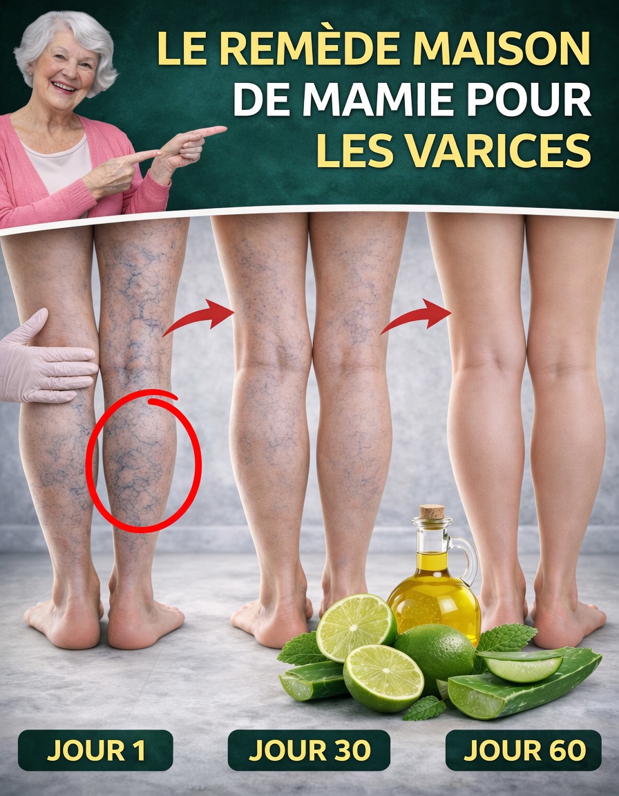Remède naturel de grand-mère contre les varices