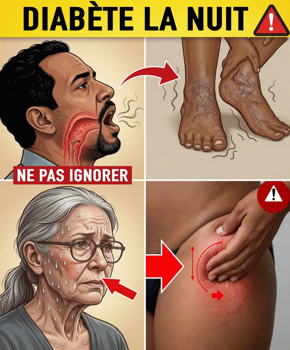 7 symptômes nocturnes courants pouvant être associés à des problèmes liés au diabète