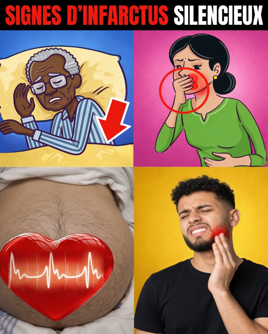 6 Signes Discrets d’une Crise Cardiaque Silencieuse Que Vous Ignorez Probablement en Ce Moment
