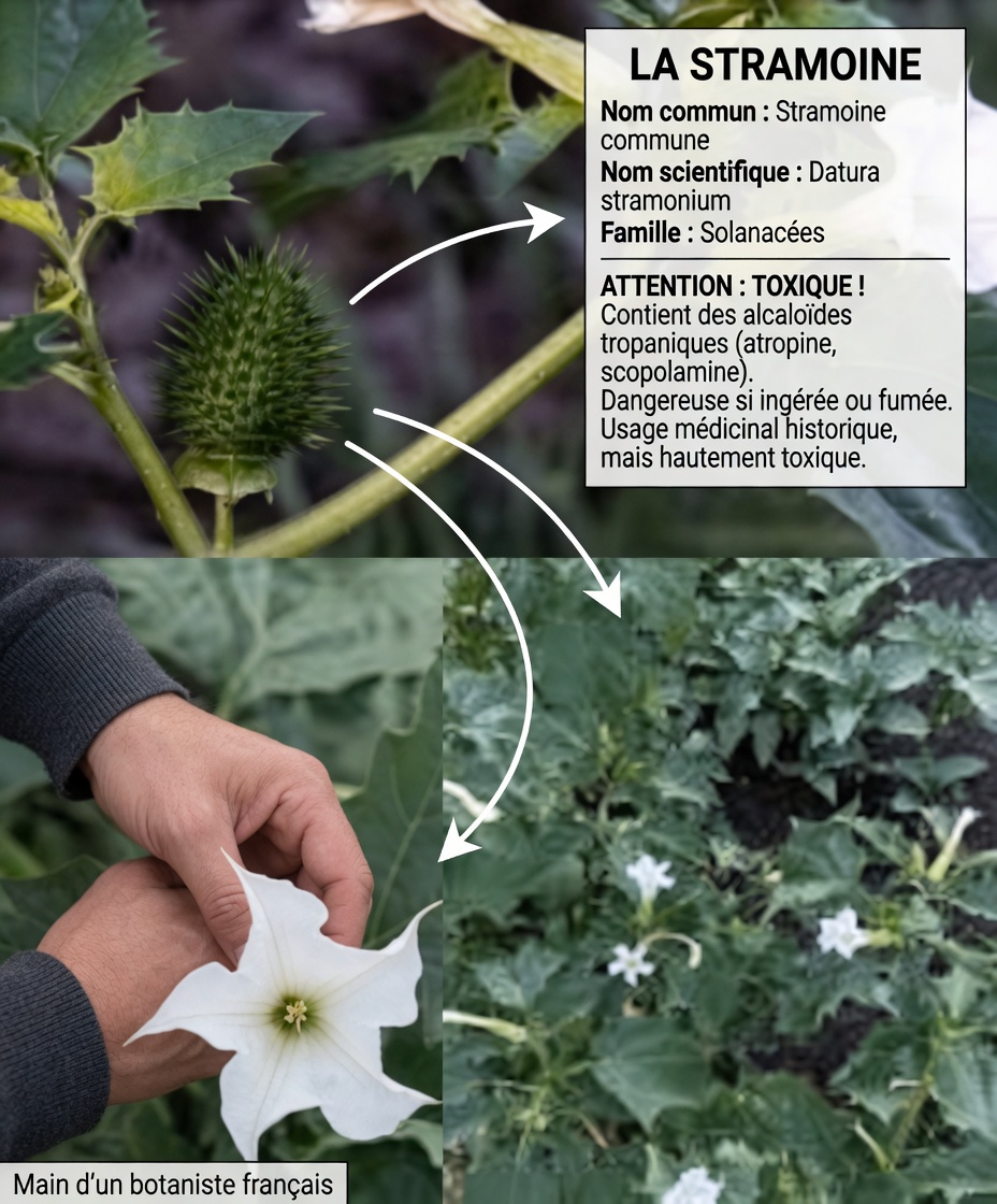 Le genre Datura : 12 raisons glaçantes pour lesquelles cette « trompette des anges » n’est qu’à un contact du désastre