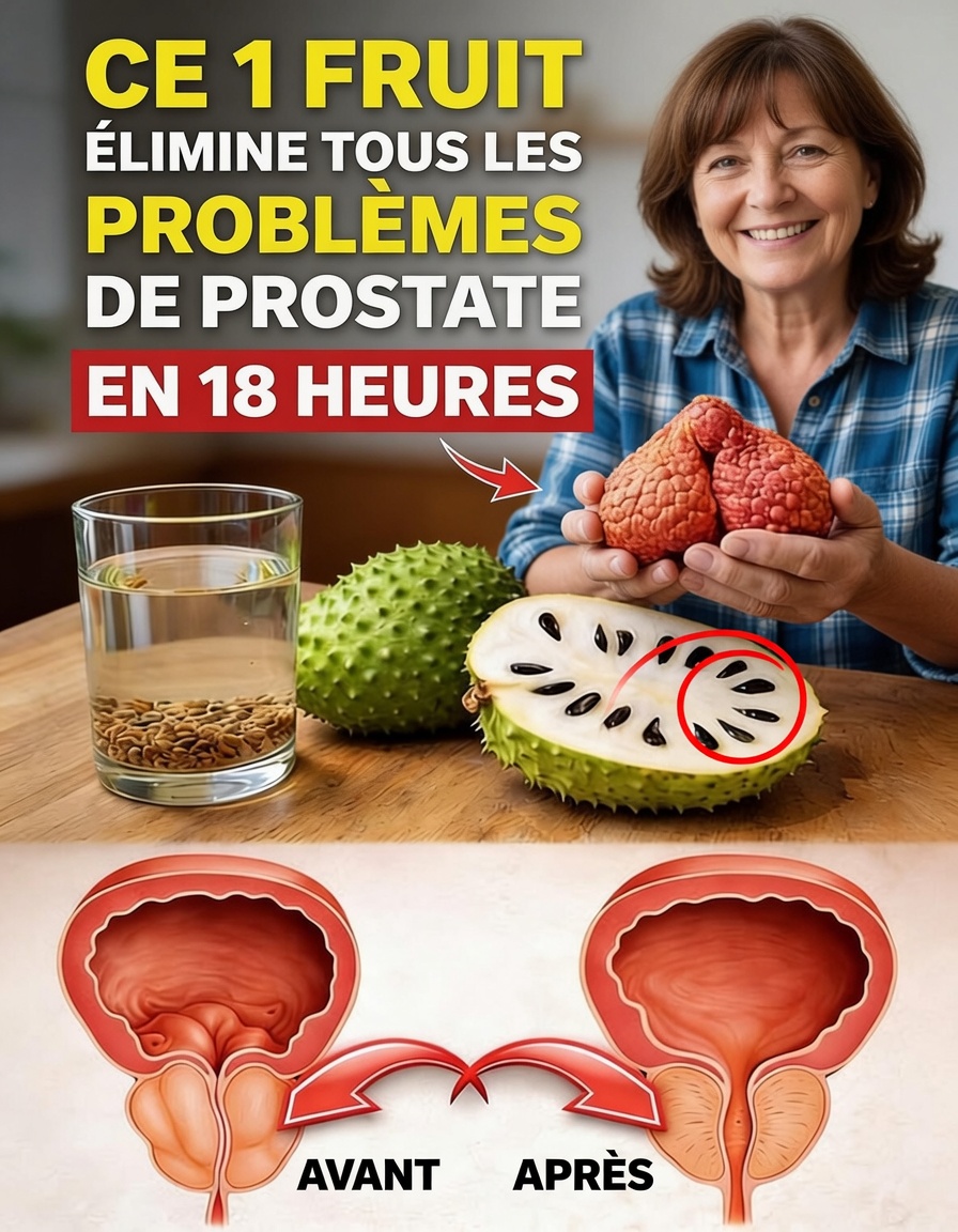 Le fruit puissant qui fait rétrécir votre prostate – ce que personne ne vous dit jamais !