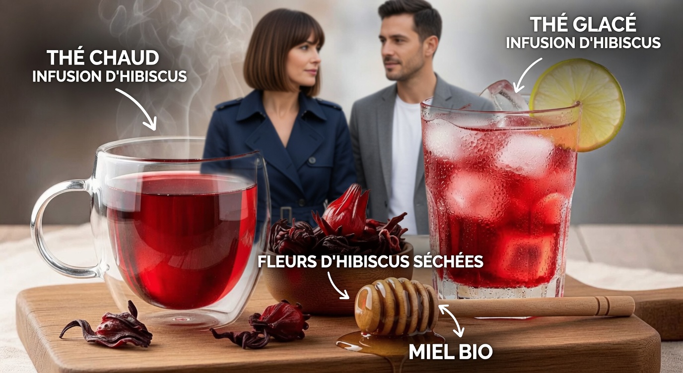 Comment préparer une boisson naturelle à base de noyau d’avocat et d’hibiscus pour soutenir le bien-être au quotidien