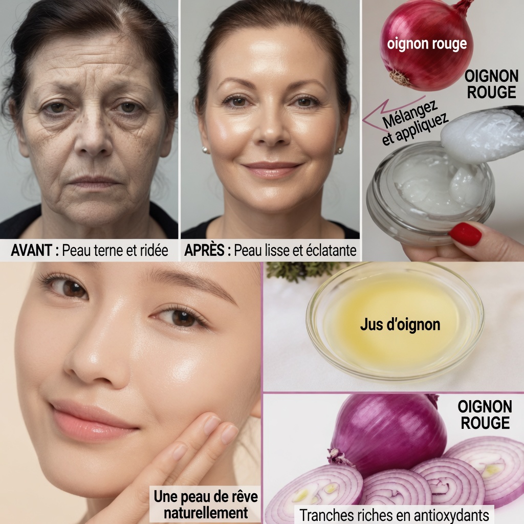 L’oignon rouge peut-il aider à obtenir une peau plus lumineuse et un teint plus uniforme ? 2 façons douces de l’utiliser contre les taches brunes et les problèmes de pigmentation