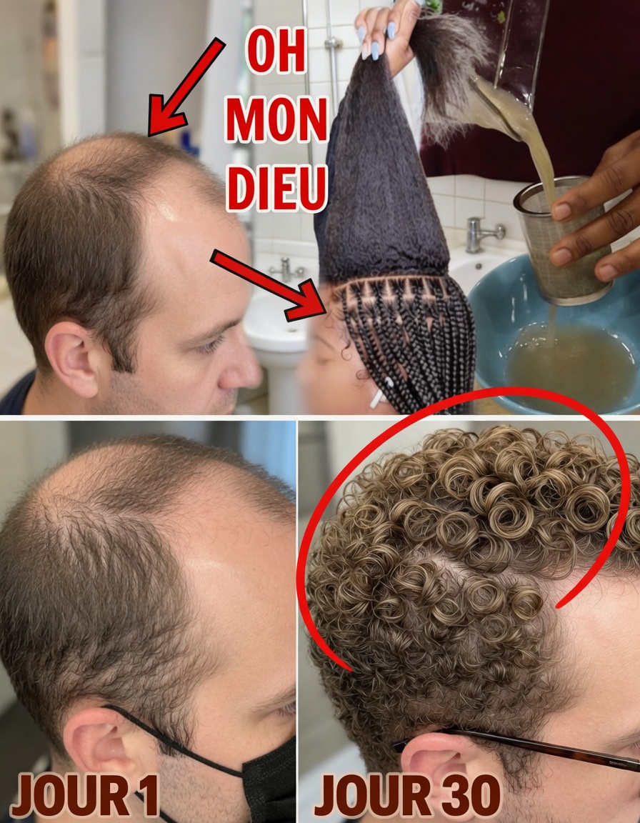MES CHEVEUX ÉTAIENT COMPLÈTEMENT CHAUVE ! JUSQU’À CE QUE JE COMMENCE À UTILISER CE REMÈDE — MES CHEVEUX ONT POUSSÉ COMME DES FOUS ET MA PEAU RAYONNE (Masque riz + aloe vera)