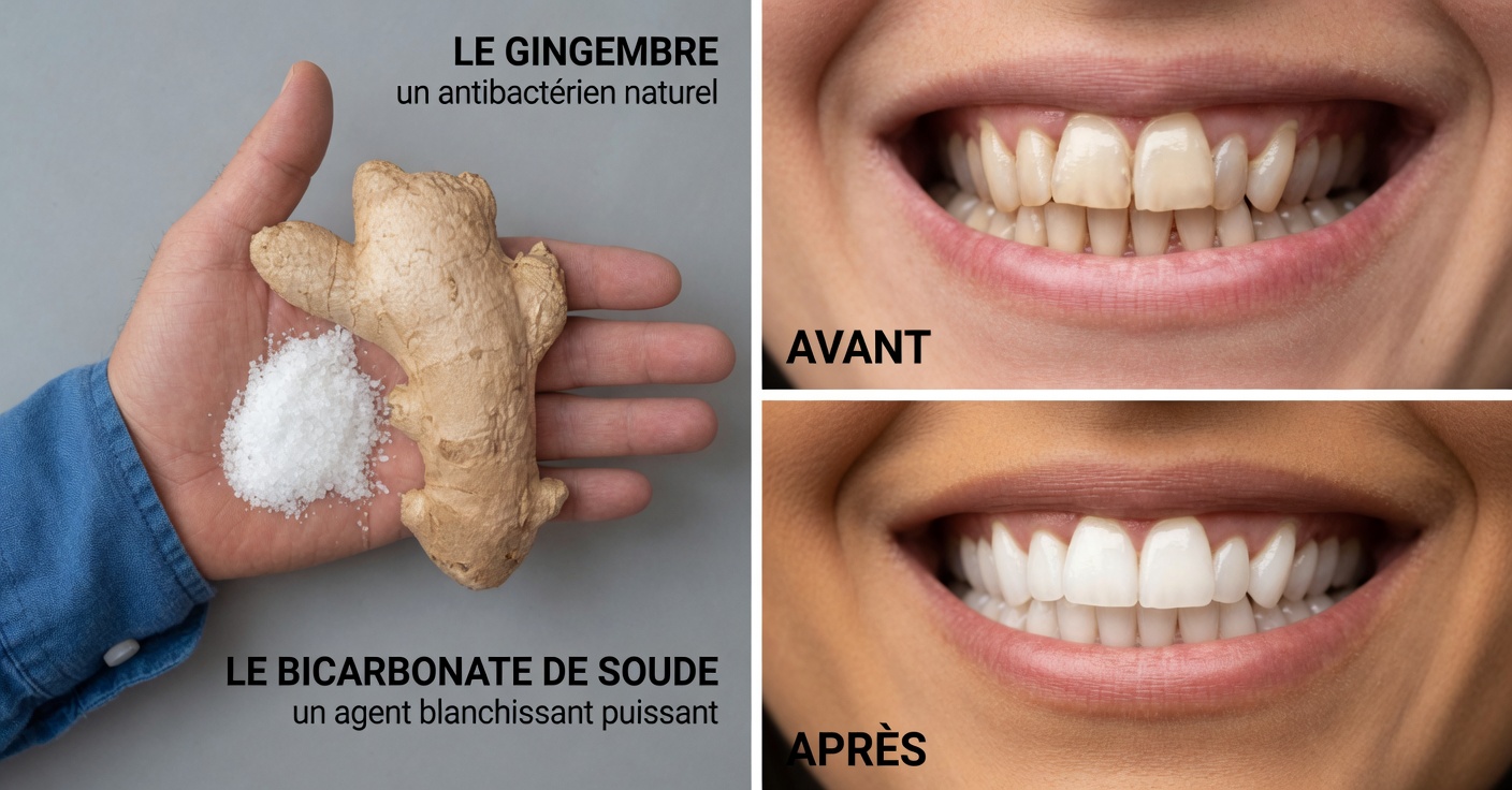 En seulement 2 minutes, éliminez 10 ans de taches dentaires – le blanchisseur naturel qui fonctionne vraiment