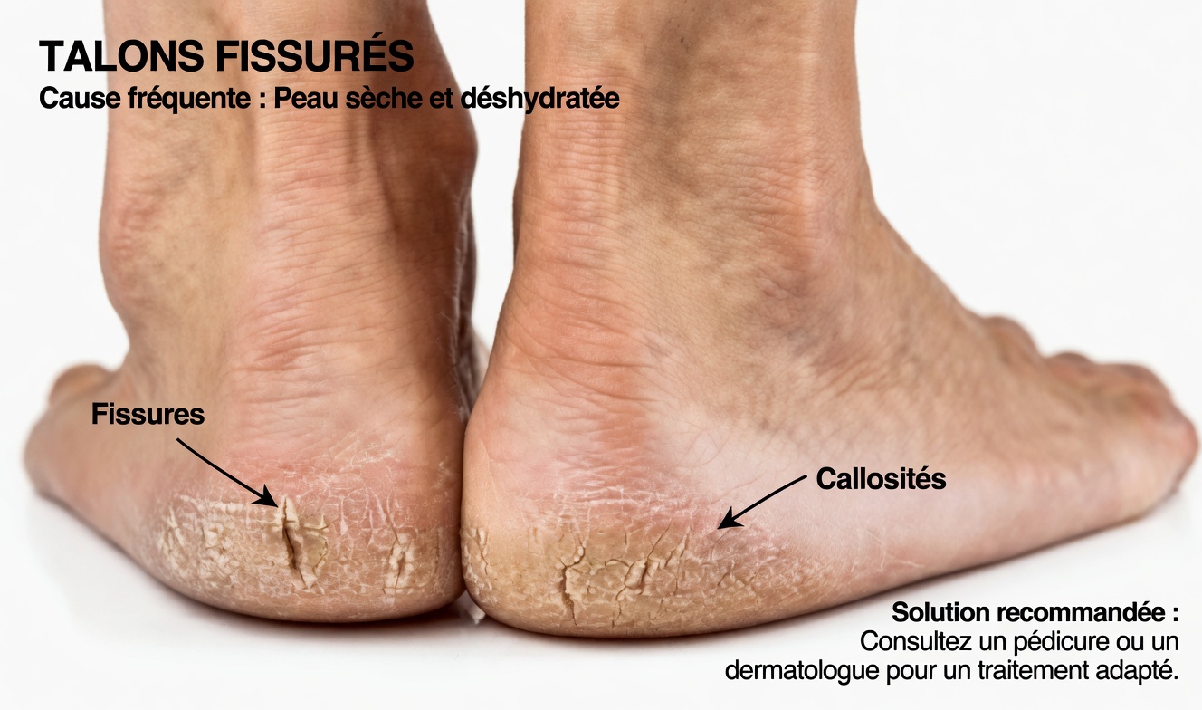 Comment adoucir et guérir naturellement les talons crevassés avec des tomates – le remède de cuisine du soir au lendemain qui offre rapidement des pieds plus lisses