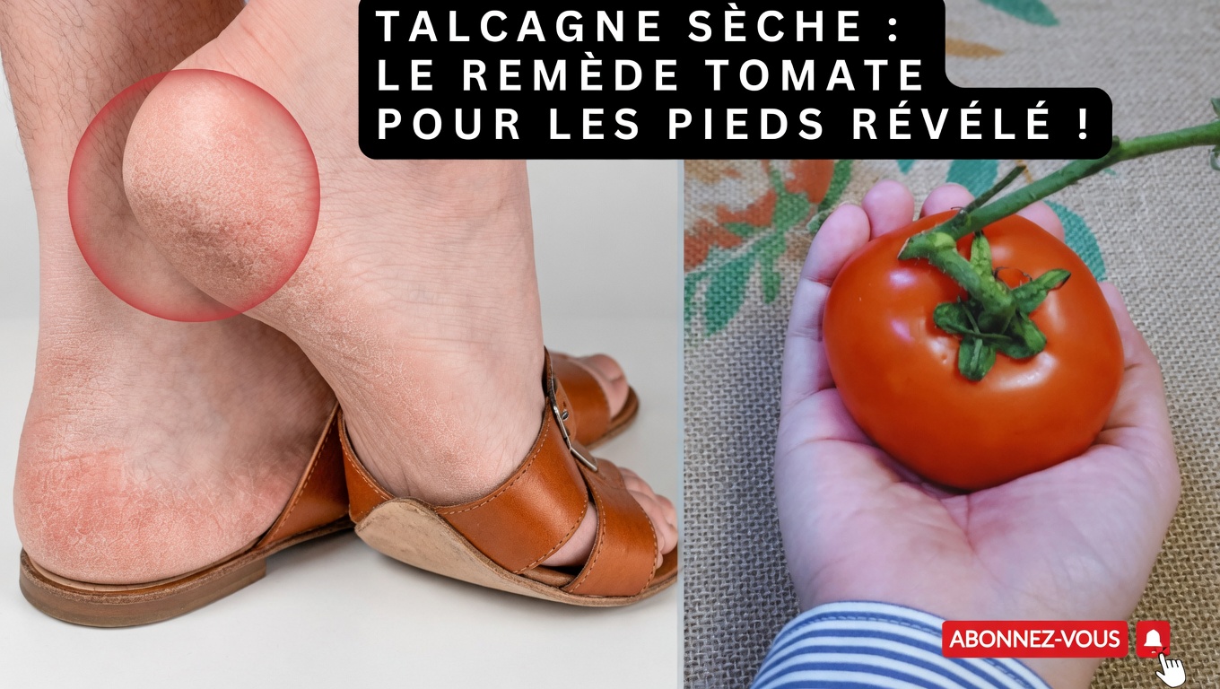 Comment adoucir et guérir naturellement les talons crevassés avec des tomates – le remède de cuisine du soir au lendemain qui offre rapidement des pieds plus lisses