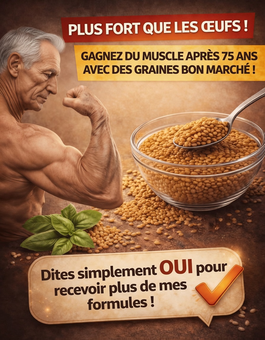Plus fortes que les œufs ? Les graines abordables qui pourraient aider à préserver la masse musculaire après 75 ans