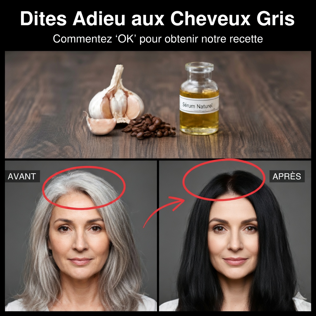 Dites adieu aux cheveux gris grâce à l’ail et aux clous de girofle : un puissant remède naturel