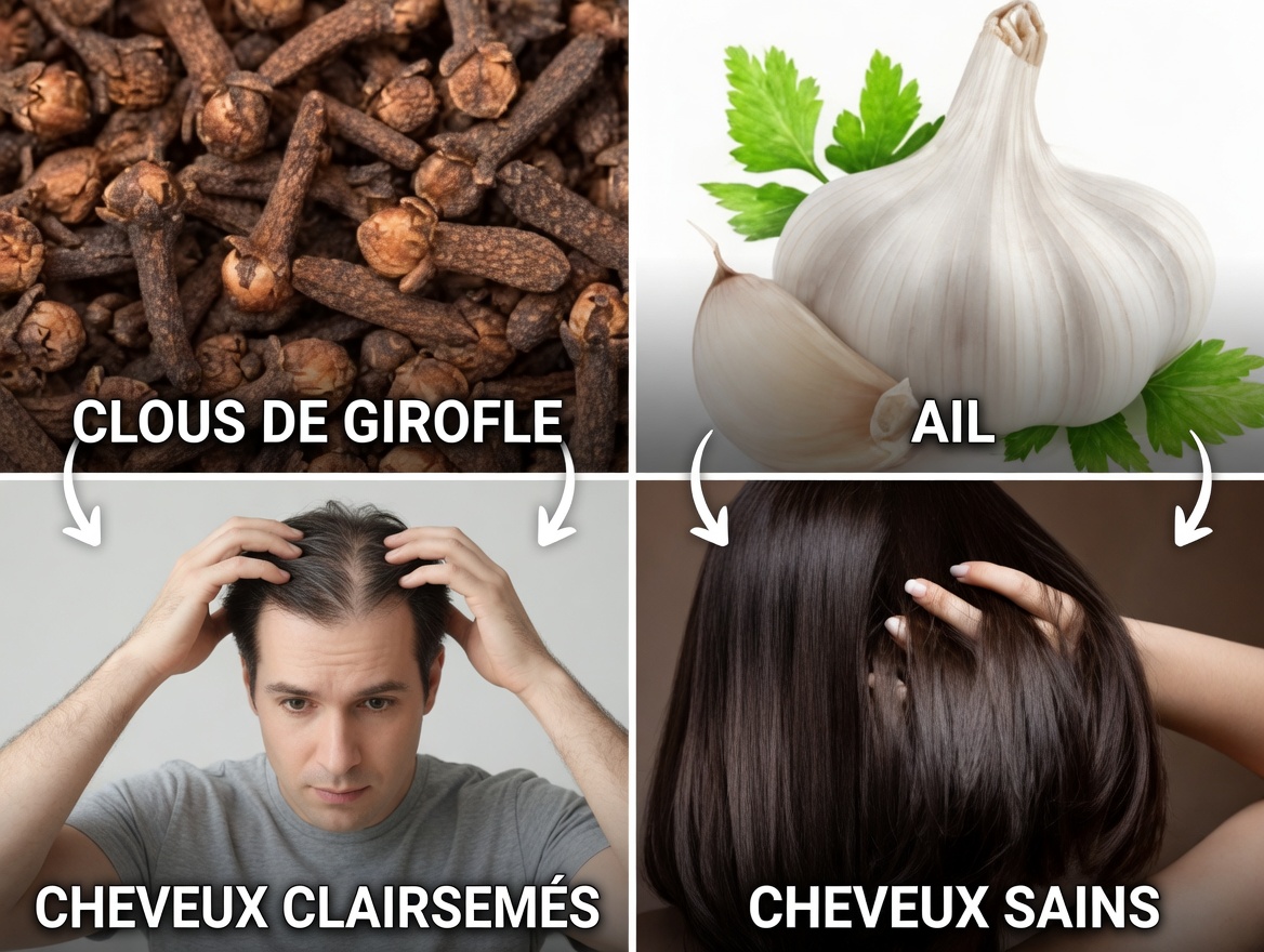 Dites adieu aux cheveux gris grâce à l’ail et aux clous de girofle : un puissant remède naturel